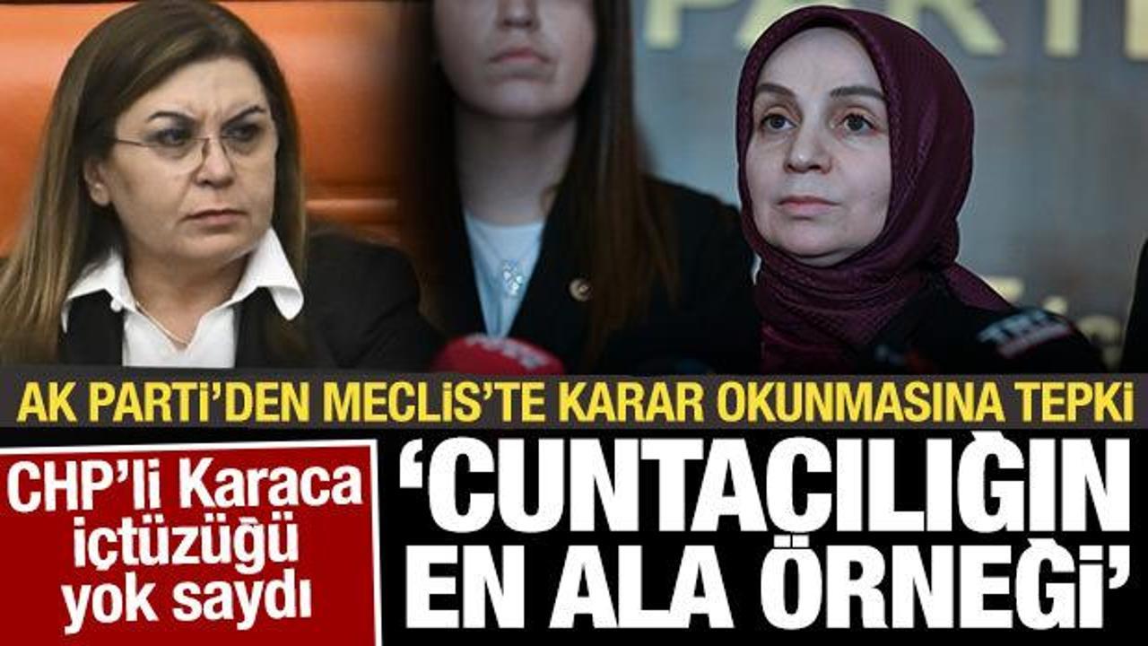 AK Parti'den CHP'ye Can Atalay tepkisi: Cuntacılığın en ala örneği