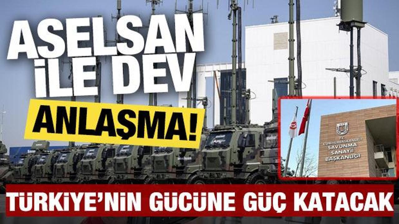 ASELSAN'dan 1 milyar 650 milyon avroluk sözleşme