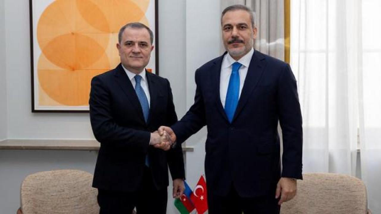 Bakan Fidan, Azerbaycanlı mevkidaşı ile bir araya geldi!