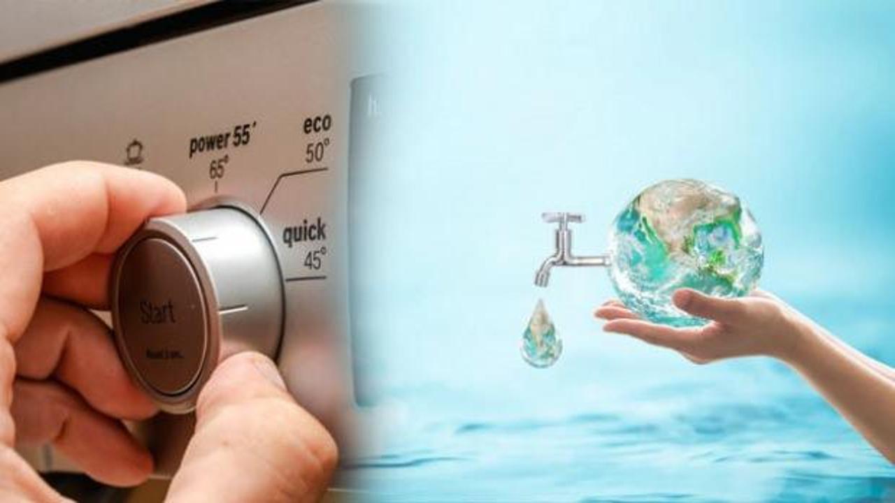 Bir tuş ile bulaşık makinesinde %20 su tasarrufu sağlayın!