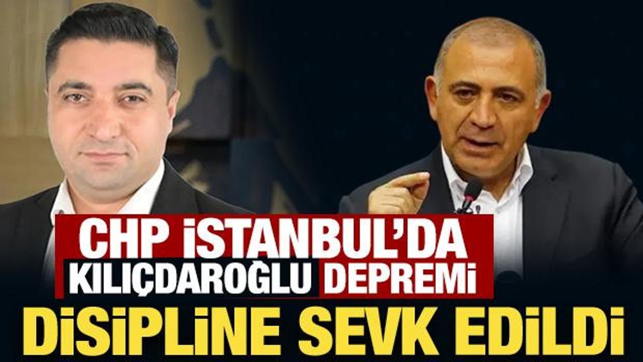 CHP'li ilçe başkanı disipline sevk edildi