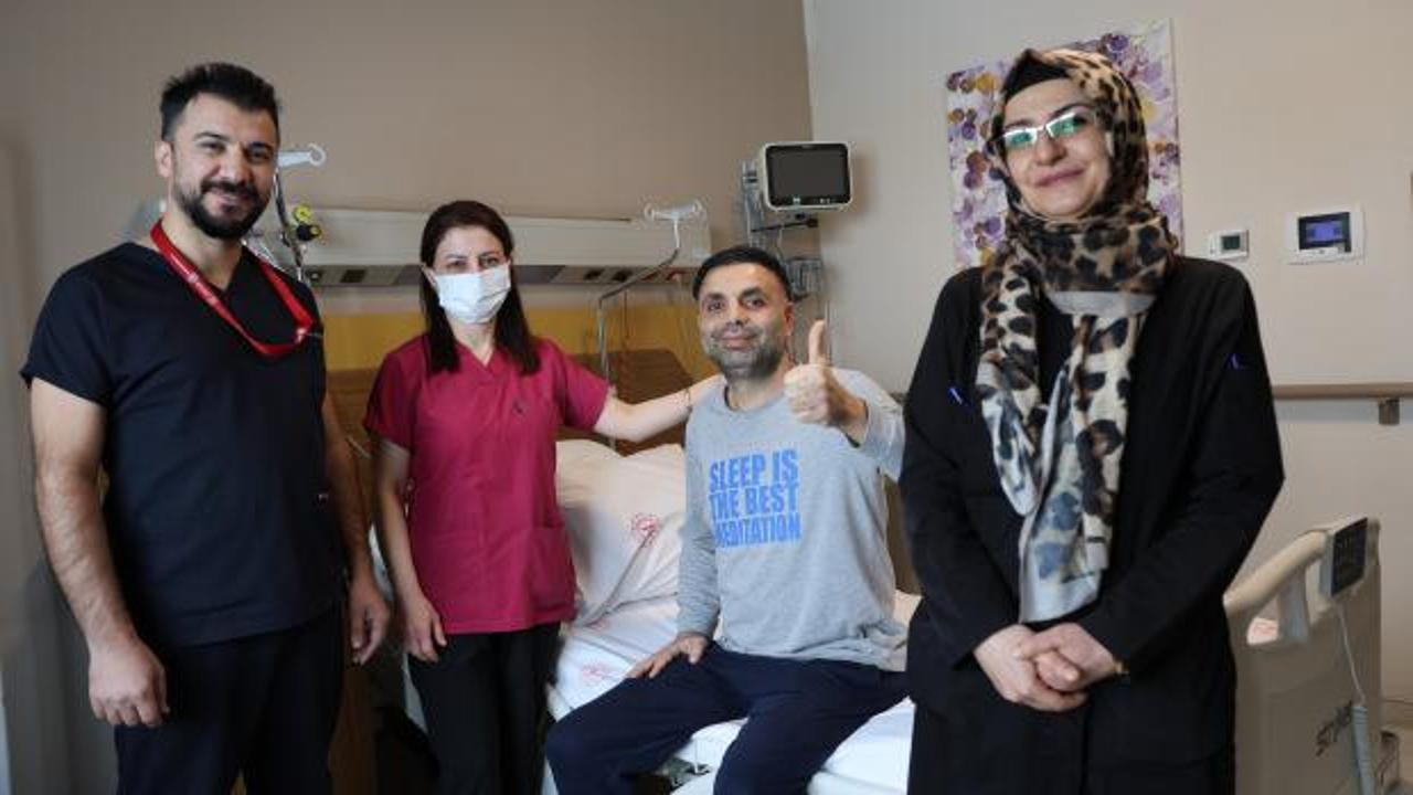 Elazığ'da 50 dakika kalp masajı yapılan adam hayata döndürüldü