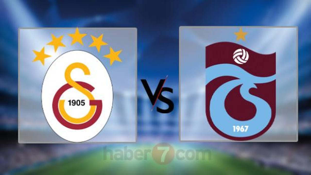 Galatasaray - Trabzonspor maçı Canlı ve şifresiz: İşte muhtemel 11'ler
