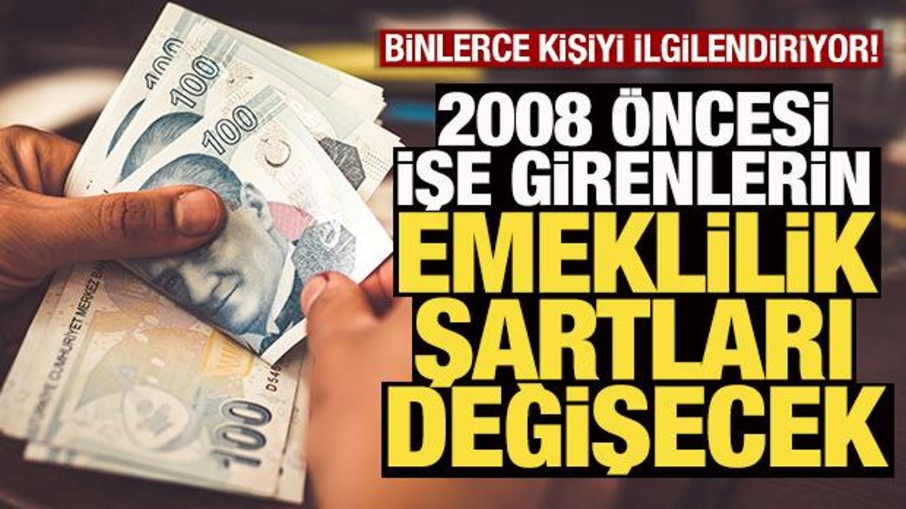 2008 öncesi işe giren engellilerin emeklilik şartları değişecek