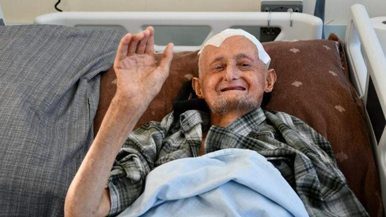 45 yaşında olan 80 gösteren adam ameliyatla yeniden hayata döndü