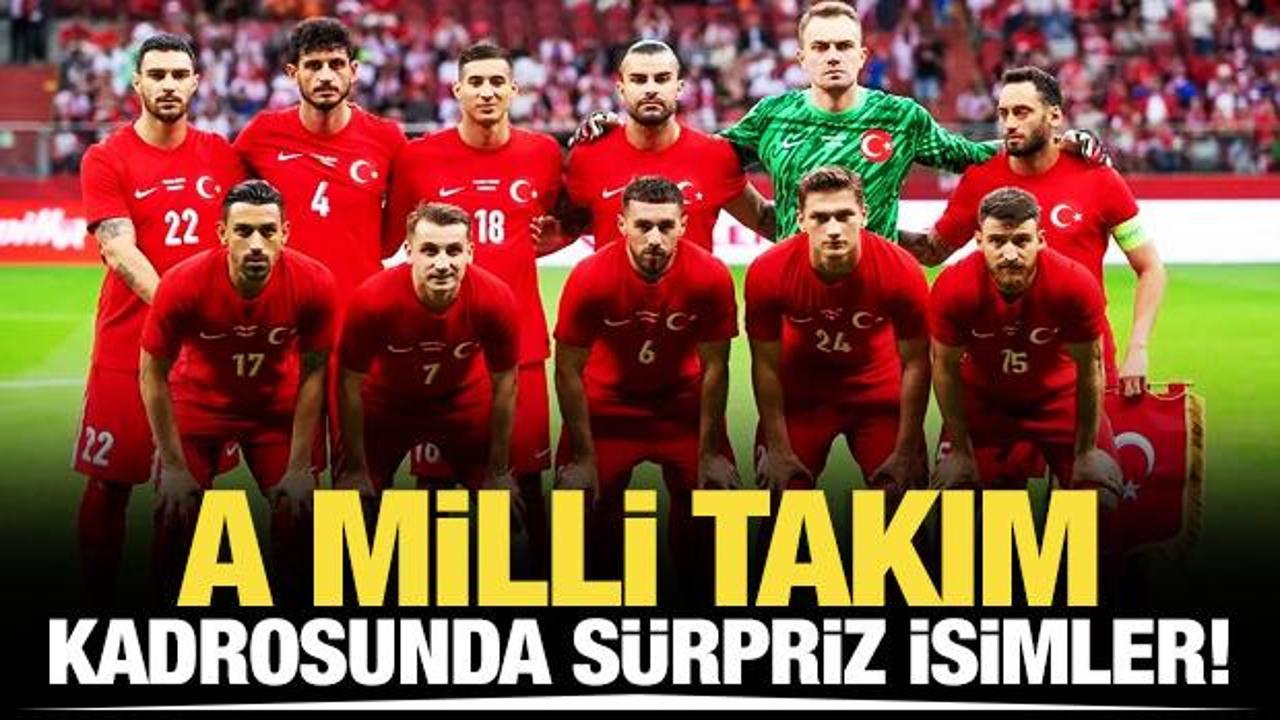 A Milli Takım aday kadrosu açıklandı!