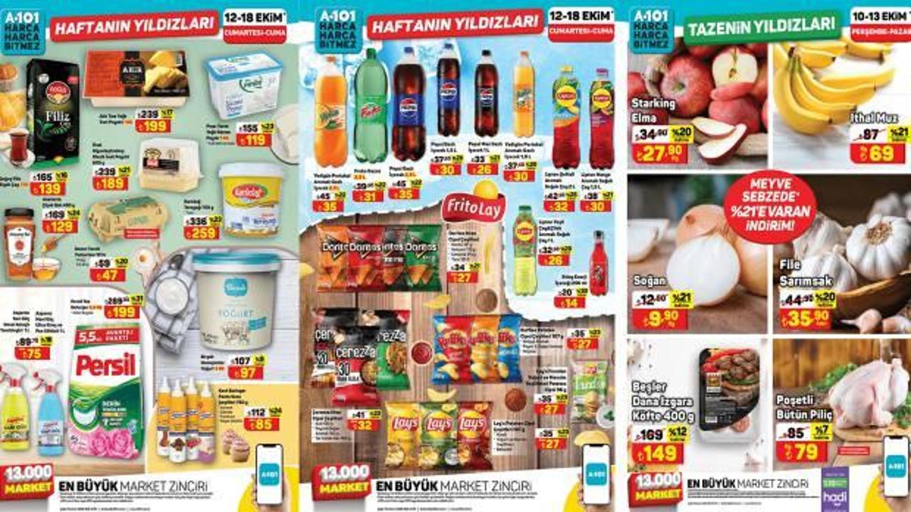 A101 12 - 18 Ekim aktüel ürünler kataloğu! Yumurta, temizleyici, bal, sucuk, gazlı içecek...