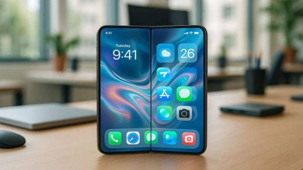 Apple’ın katlanabilir iPhone’u sızdı!
