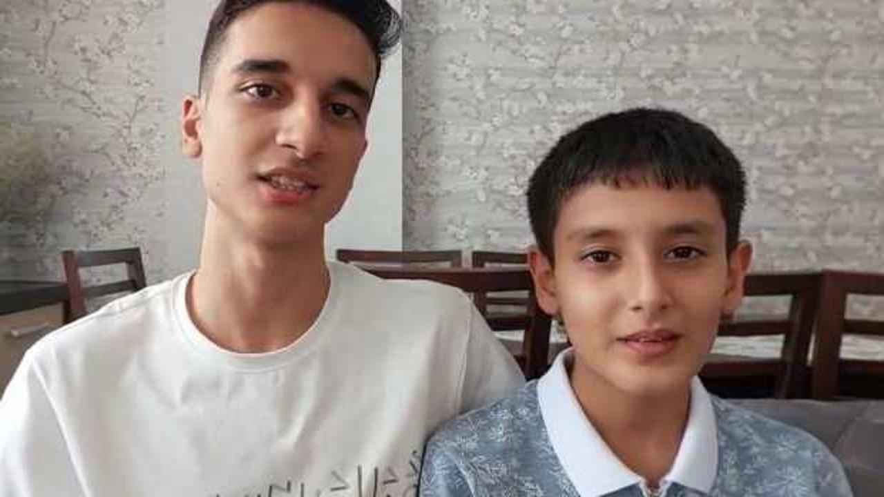 Aynı evde iki şampiyon: Biri YKS'de diğeri LGS'de birinci oldu