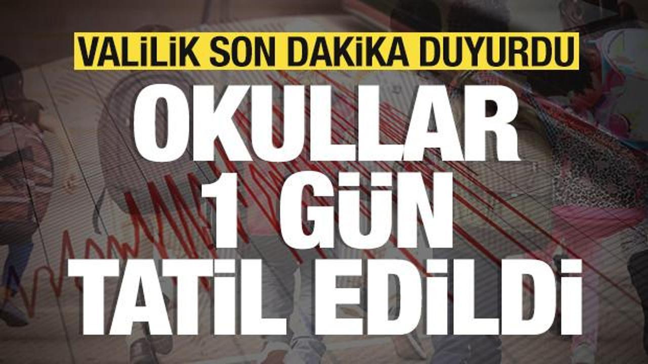 Balıkesir'de 6.1 büyüklüğünde korkutan deprem: Okullar 1 gün tatil edildi