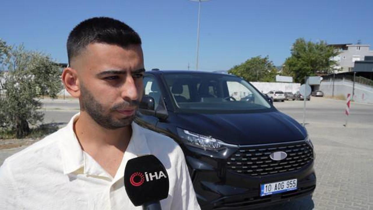 Bayiden aldığı sıfır kilometre VIP araç kazalı çıktı