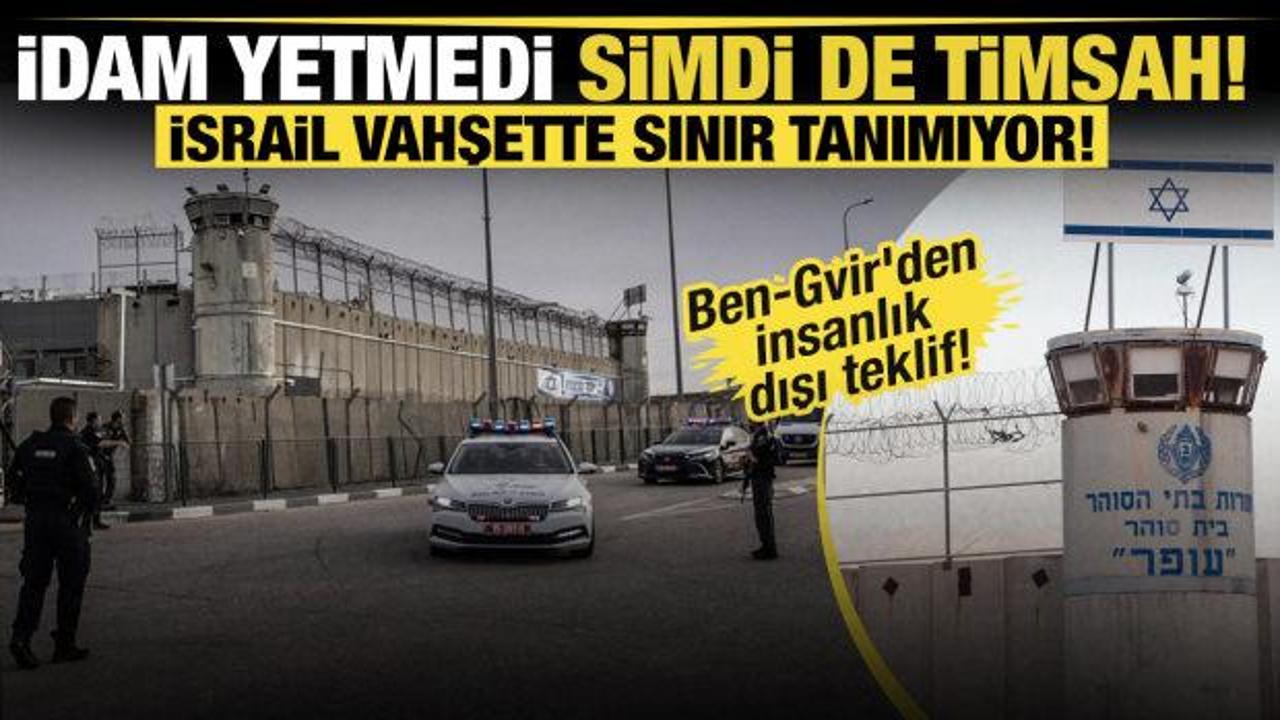 Ben-Gvir'den insanlık dışı teklif: 'Esirler timsahlarla çevrili bir tesiste tutulsun'