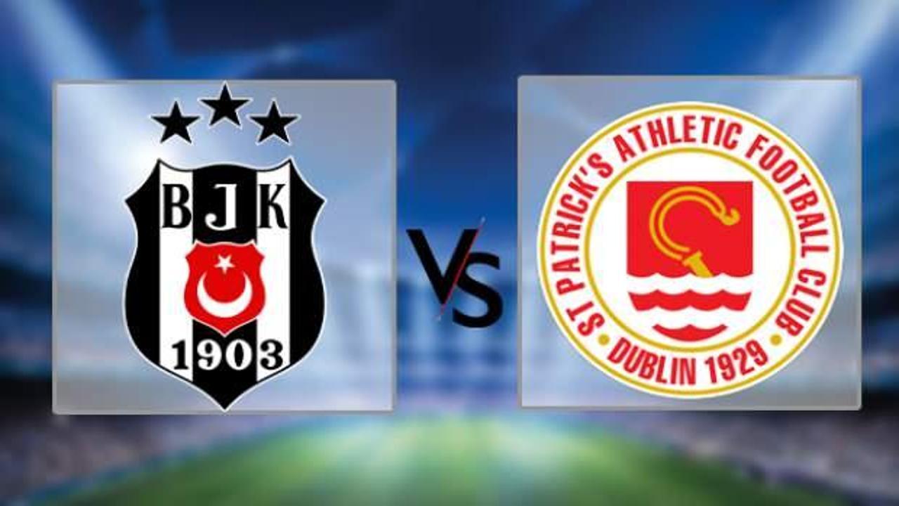 Beşiktaş - St. Patrick's maçı hangi kanalda, ne zaman ve saat kaçta?