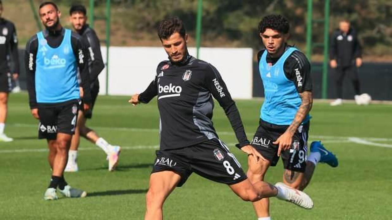 Beşiktaş, Olimpik Lyon maçı hazırlıklarını tamamladı