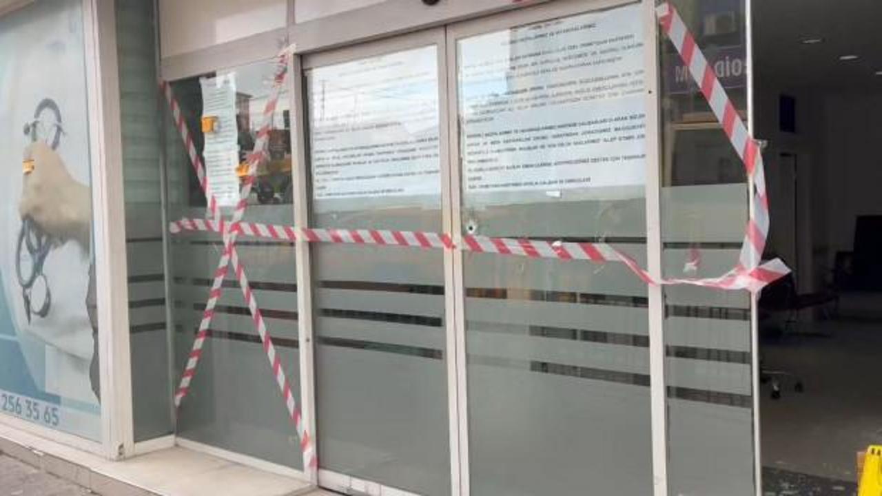 Beyoğlu'nda özel hastaneye ateş açıldı