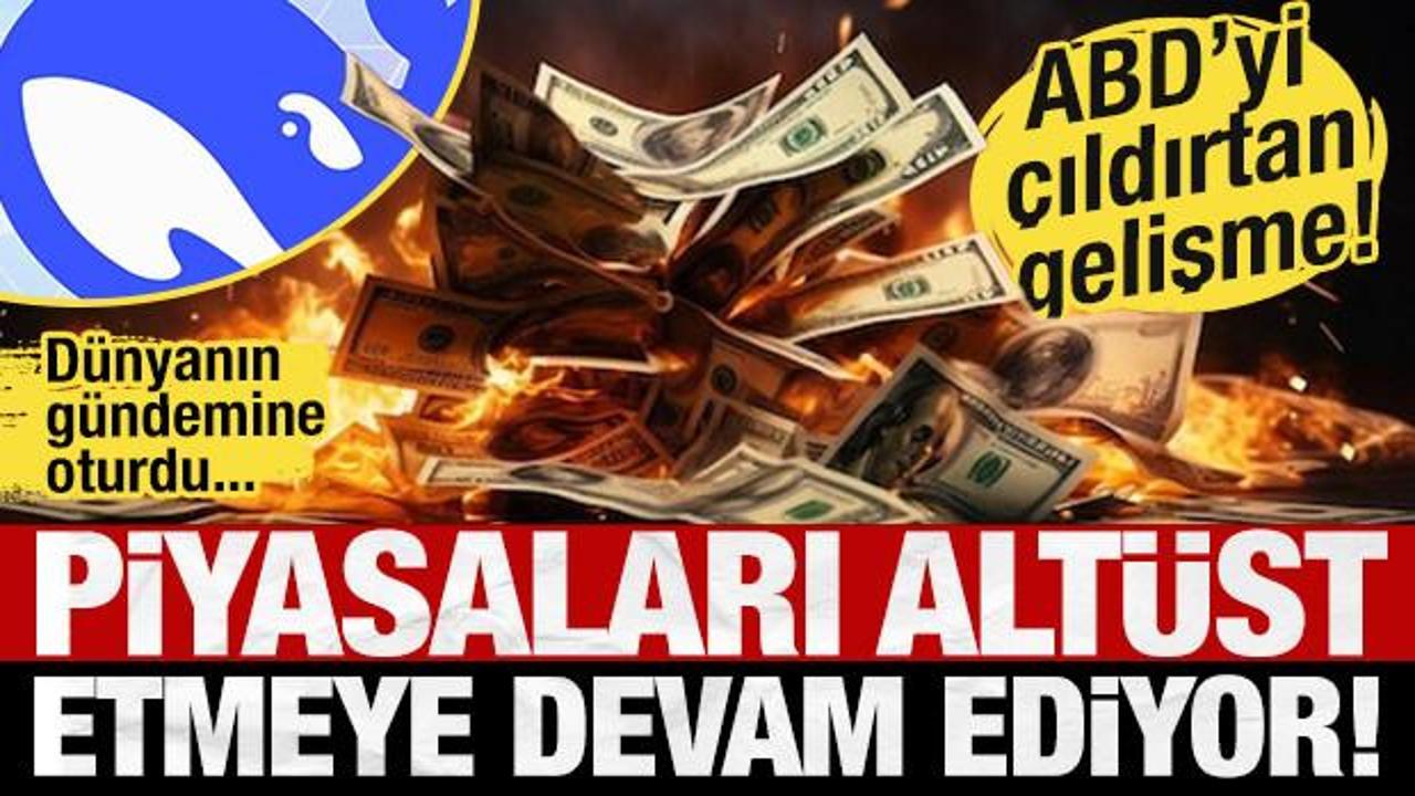 DeepSeek dünyanın gündemine oturdu! Piyasaları alt üst etmeye devam ediyor..