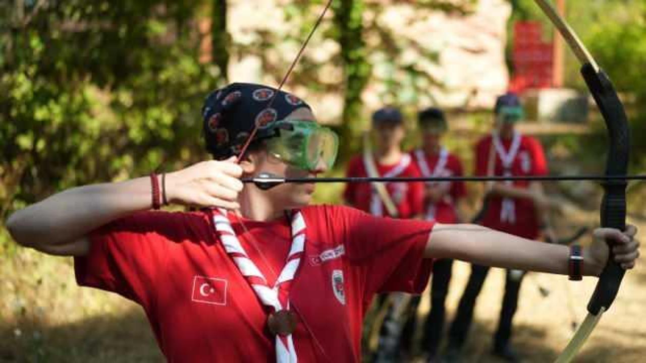 Dünyanın dört bir yanından gelen İzciler, Beykoz'da kamp yaptı