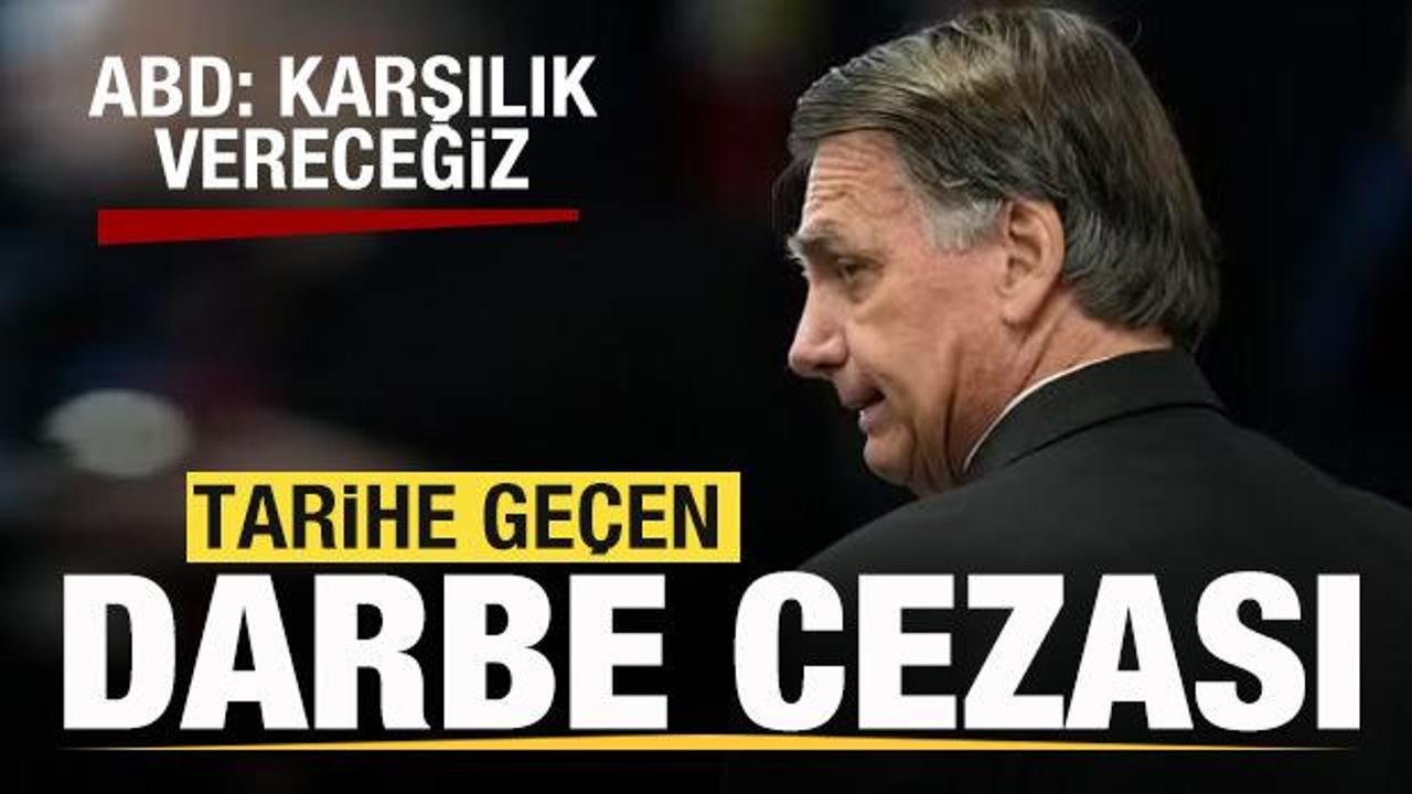 Eski başkana tarihi darbe cezası! ABD'den son dakika açıklaması: Karşılık vereceğiz