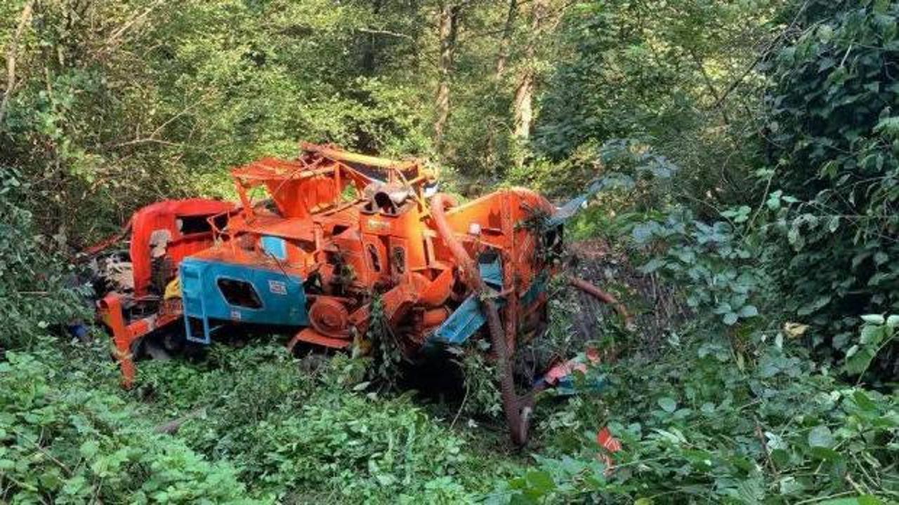 Giresun'da patoz uçuruma devrildi: 1 ölü