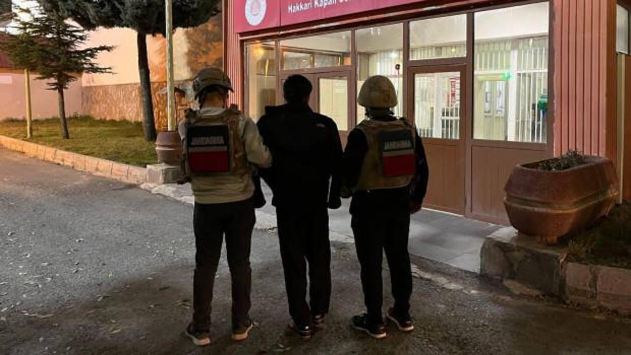 Hakkari'de aranan 14 hükümlü yakalanıp, tutuklandı