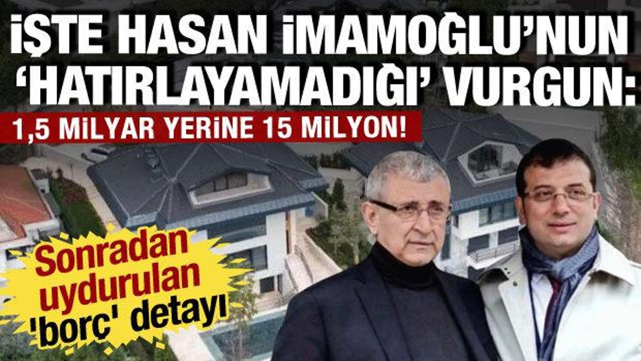 Hasan İmamoğlu milyonluk gayrimenkullerini hatırlamadı! İtirafçılar geçmişte açıklamıştı