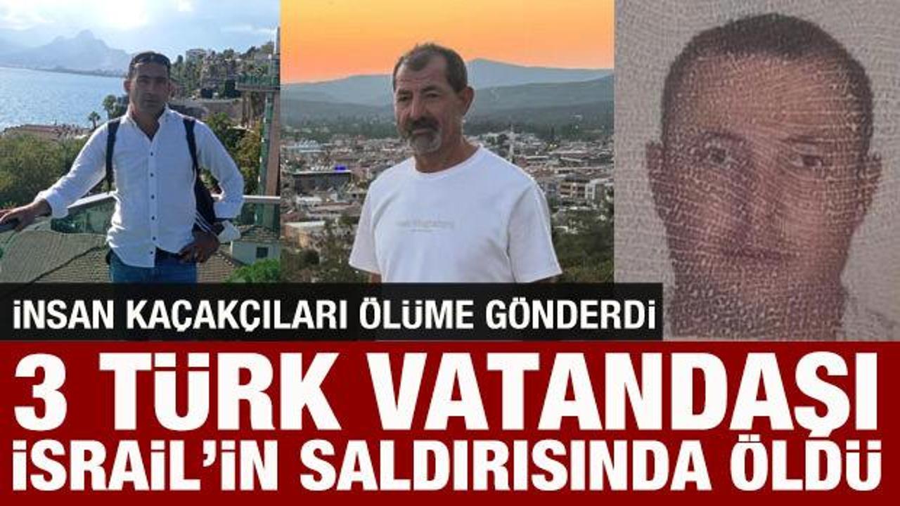İsrail'in hava saldırısında 3 Türk vatandaşı hayatını kaybetti
