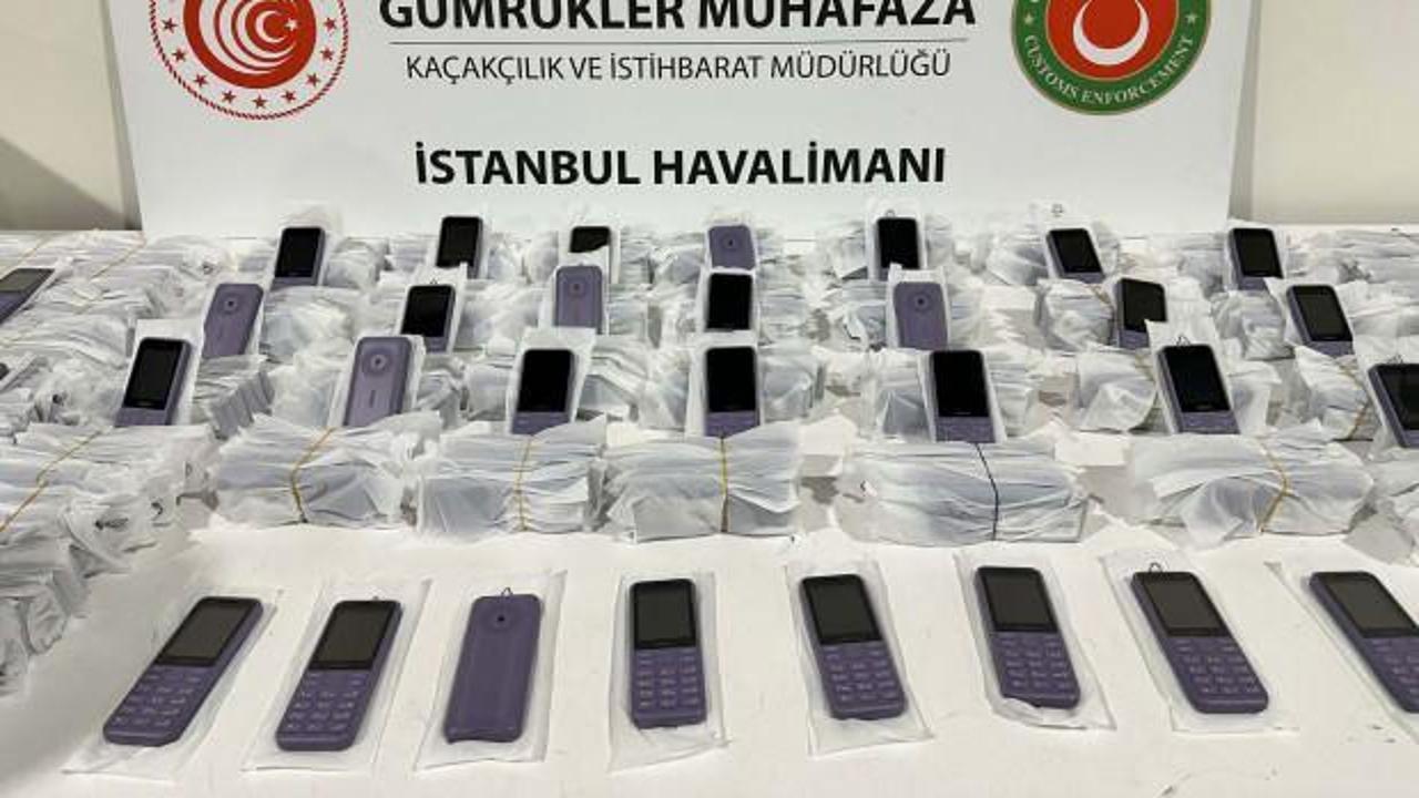 İstanbul Havalimanı'nda kaçakçıların etiket oyununu gümrük ekipleri bozdu