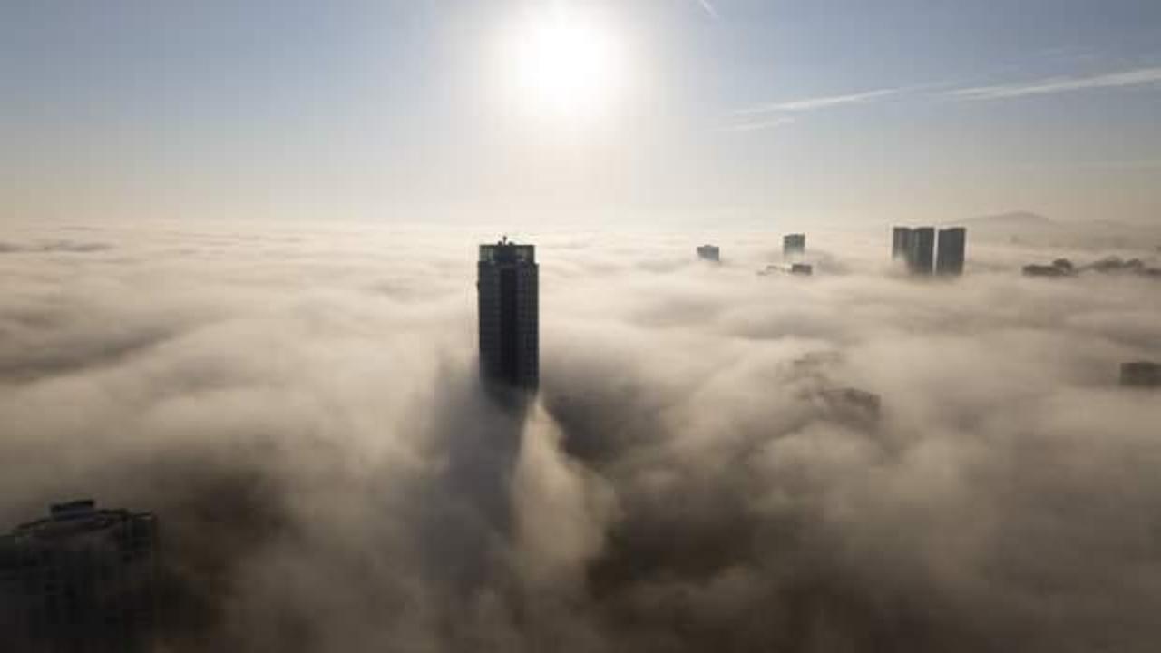 İstanbul siste kayboldu!