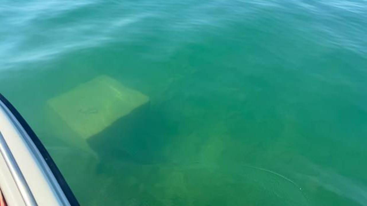 İznik Gölü'nde merak uyandıran cisim: Kimse ne olduğunu anlamadı!