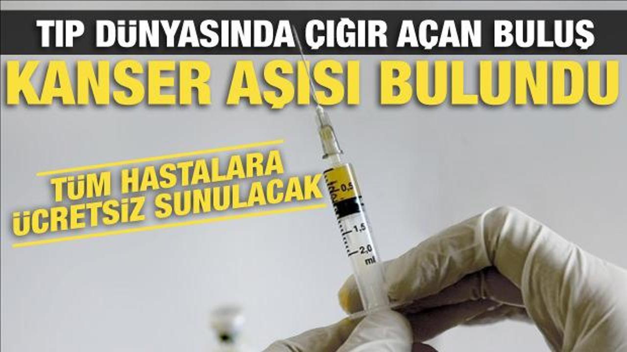 Kanser tedavisinde umut: Rusya aşıyı buldu! Tüm hastalara ücretsiz sunulacak