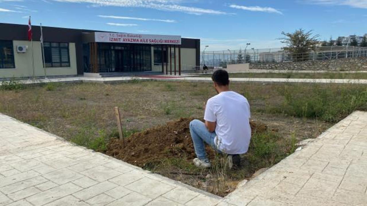 Kocaeli'de trajikomik olay! 'Acaba birini öldürdüler de buraya mı gömdüler'