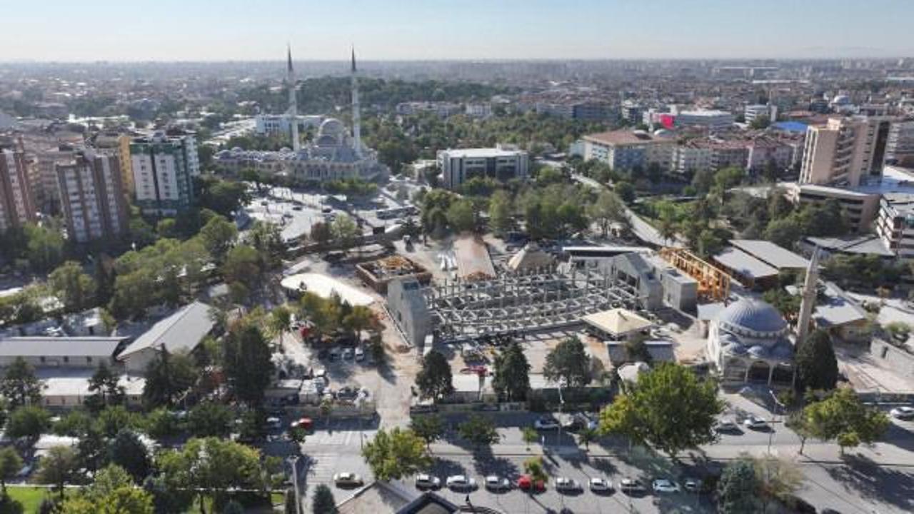 Konya’da Türkiye’nin ilk sıfır karbon şehir kütüphanesi yükseliyor