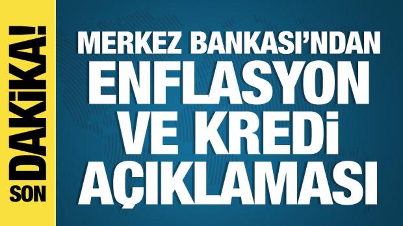 Merkez Bankası'ndan aylık enflasyon değerlendirmesi