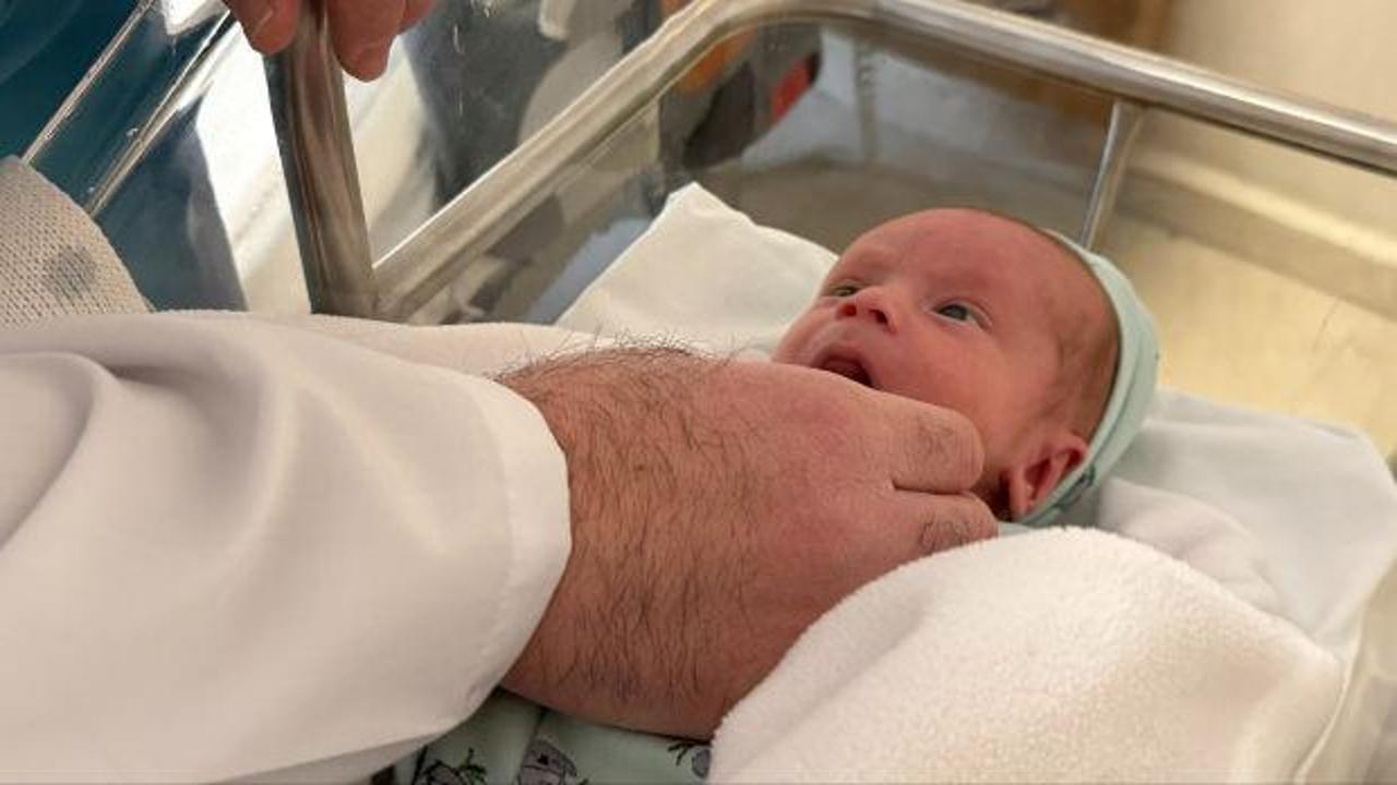 Milyonda bir görülüyor! Diyarbakır'da doktorlar bebek için zamanla yarıştı