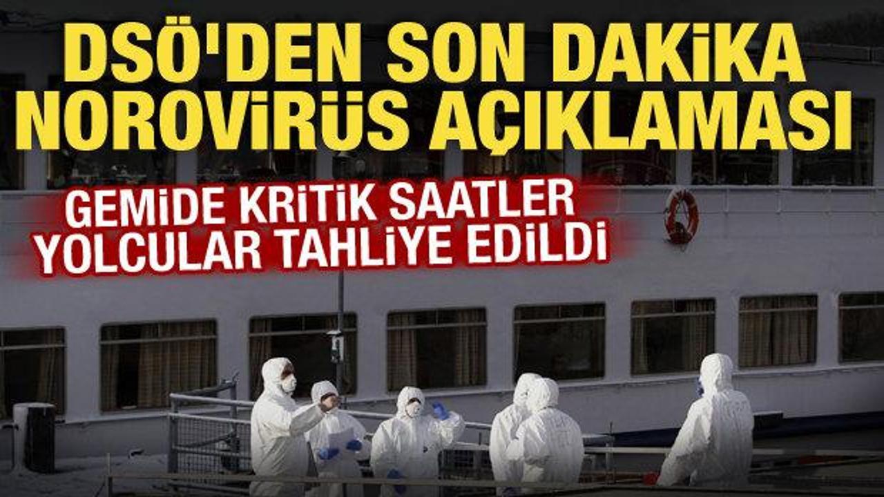 Norovirüslü gemide kritik gelişme: Yolcular tahliye edildi! DSÖ'den son dakika açıklaması