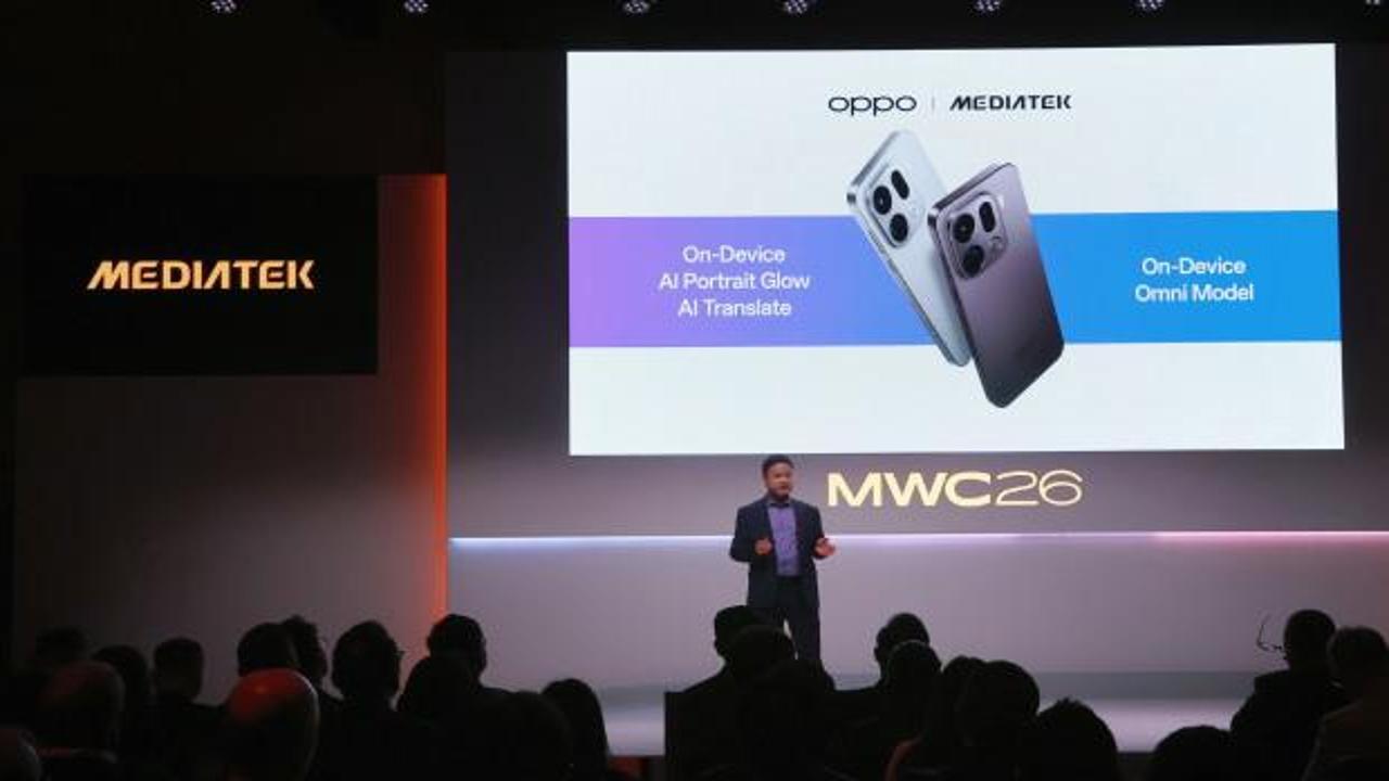 OPPO ve MediaTek’in cihaz içi yapay zeka yenilikleri Mobil Dünya Kongresi’nde yoğun ilgi gördü
