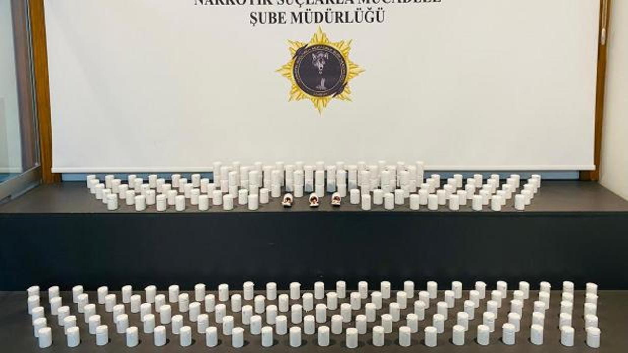 Samsun’da 14 bin 100 sentetik hap ele geçirildi