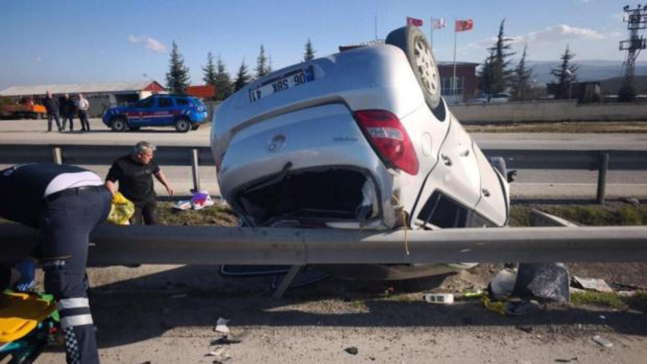 Samsun'da iki otomobil çarpıştı: 3 yaralı