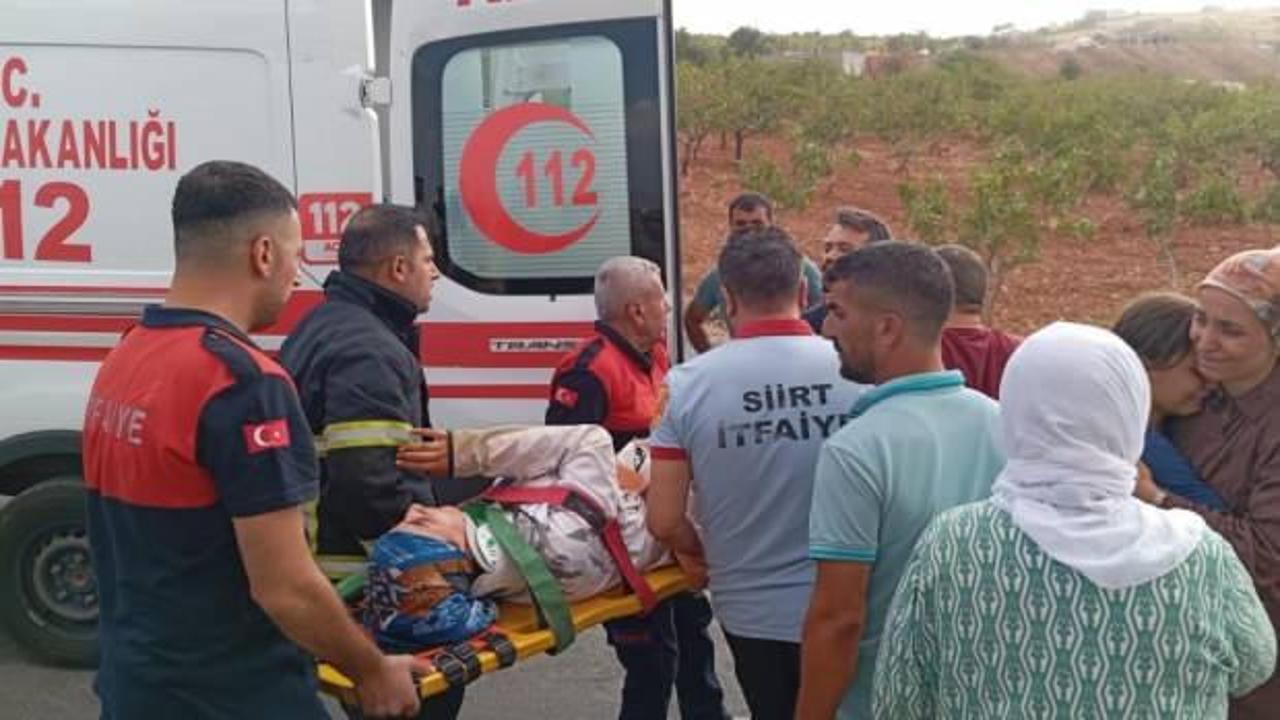 Siirt'te trafik kazası: 3 yaralı