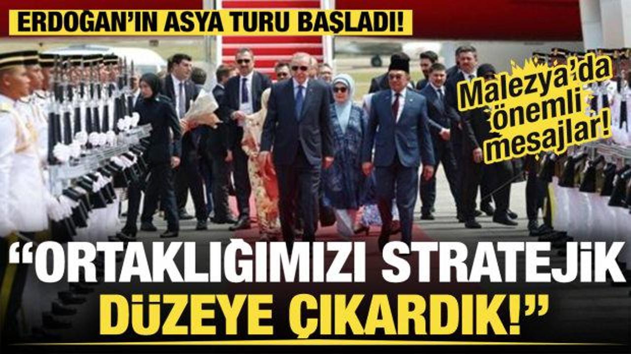Son dakika... Cumhurbaşkanı Erdoğan Malezya'da fahri doktora törenine katıldı!