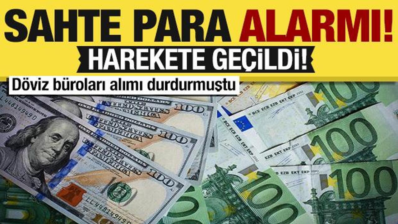 Son dakika... Sahte para alarmı: Ekipler harekete geçti! 3. 6 milyon Euro ele geçirildi