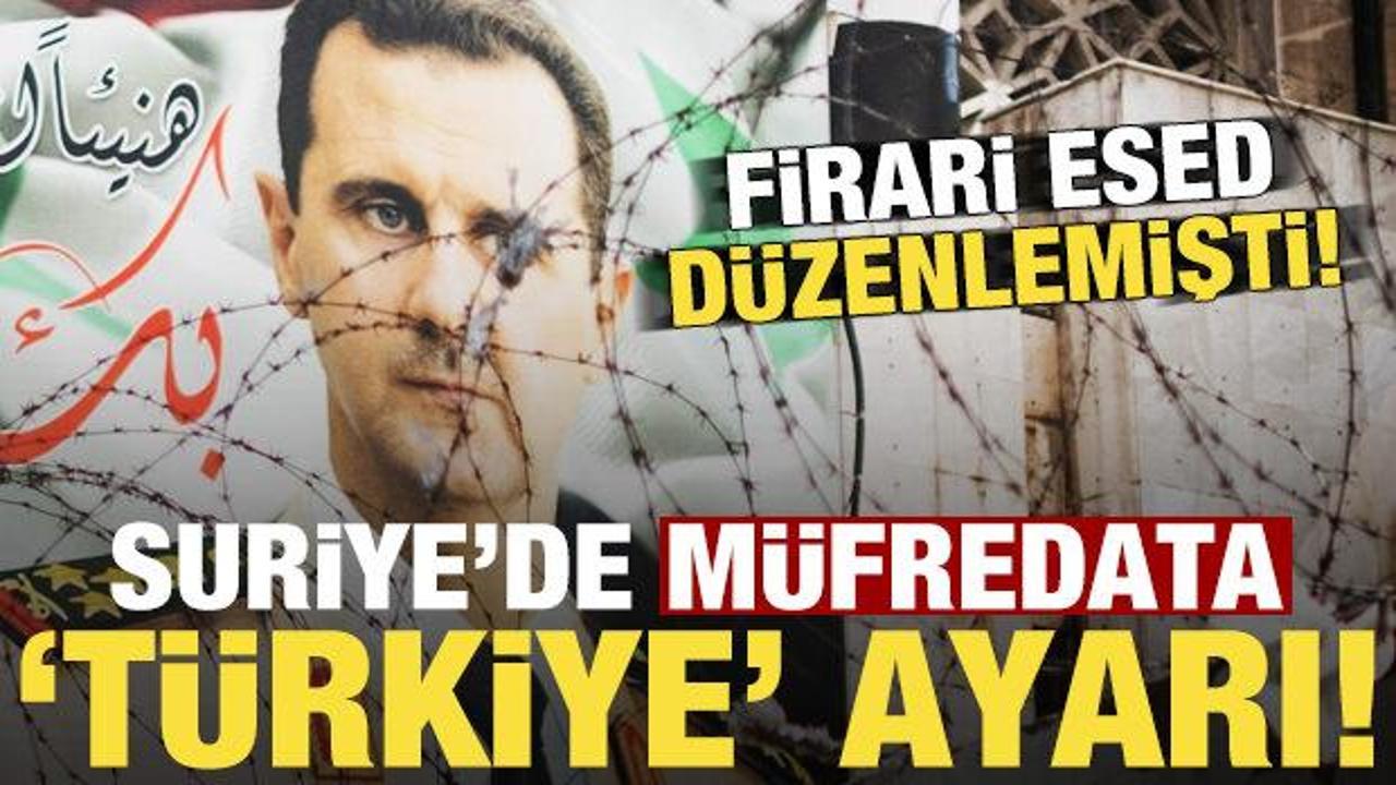 Suriye'de 'Esed' müfredatına 'Türkiye' ayarı!
