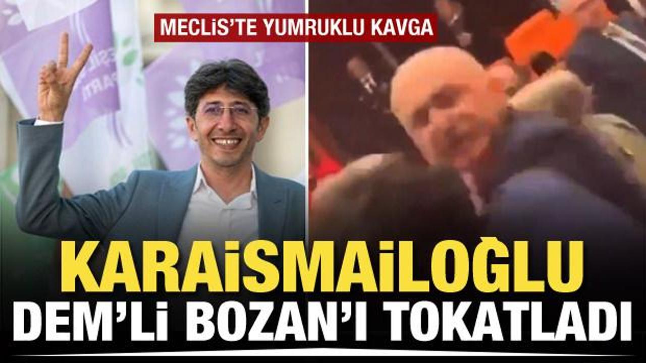 TBMM'de AK Parti ile DEM Parti milletvekilleri arasında yumruklu kavga çıktı