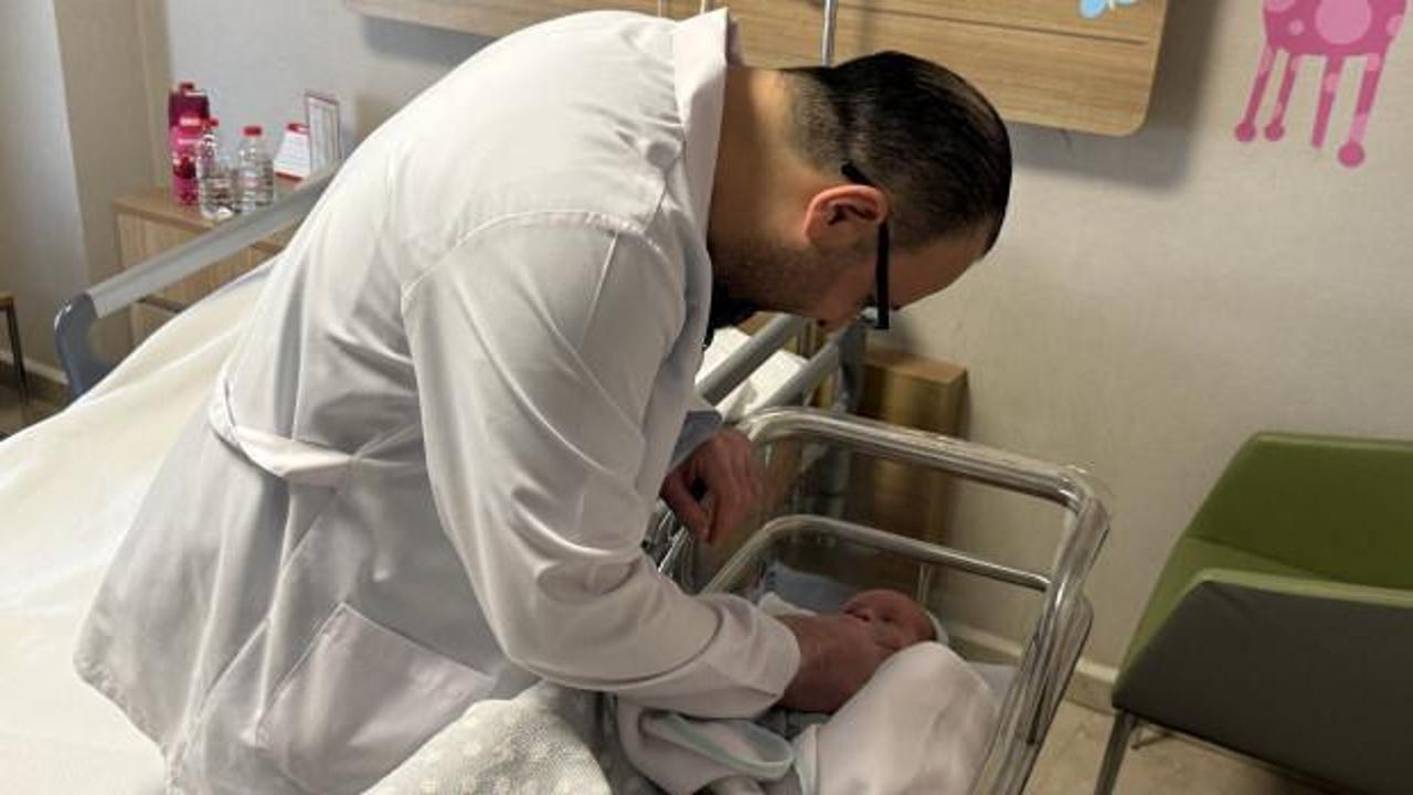 Tıp dünyasını şaşırtan vaka! Anne karnında tespit edildi, doğduğu gün kurtarıldı