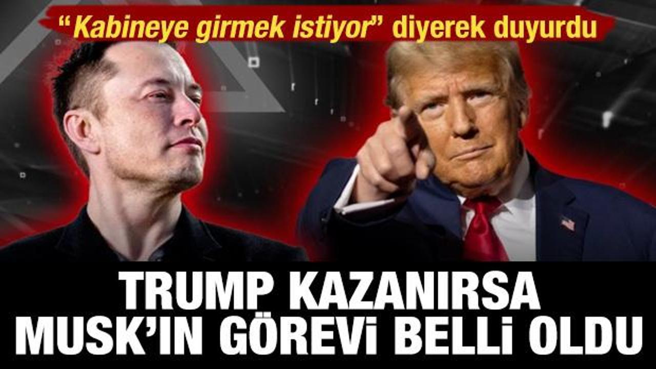 Trump: Musk danışmanlık yapabilir