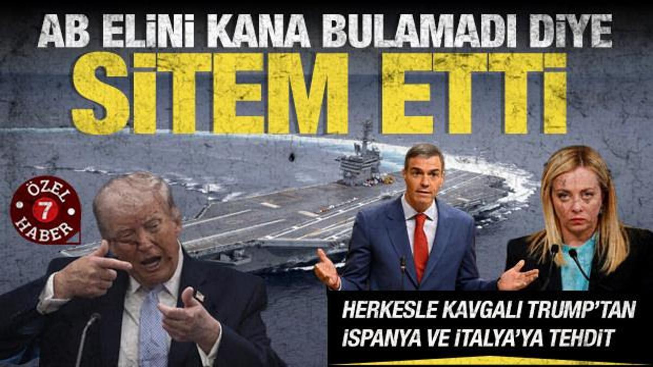 Trump'tan Avrupa'ya askeri muhtıra: İtalya ve İspanya'dan çekilme sinyali!