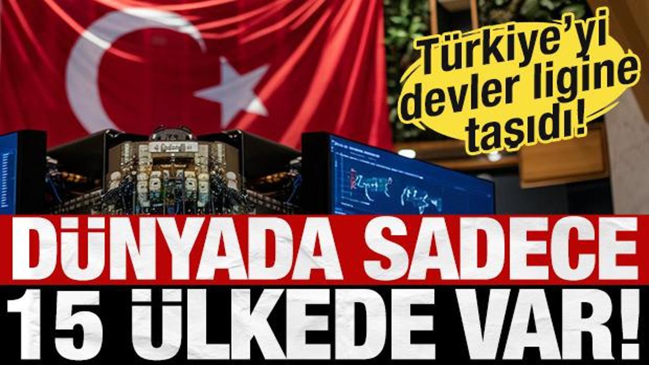 Türkiye devler ligine girdi: Dünyada sadece 15 ülkede var!