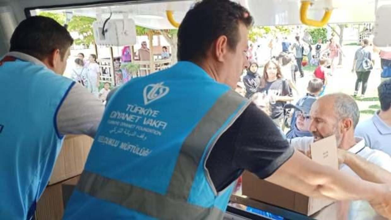 Türkiye Diyanet Vakfı, son 2 yılda 100 milyondan fazla kişiye yardım eli uzattı