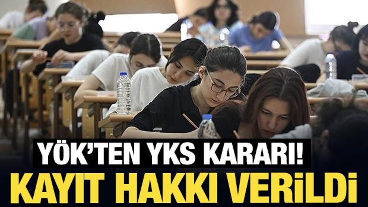 Üniversitelere kayıt yaptıramayan adaylara mazeret kayıt hakkı tanındı