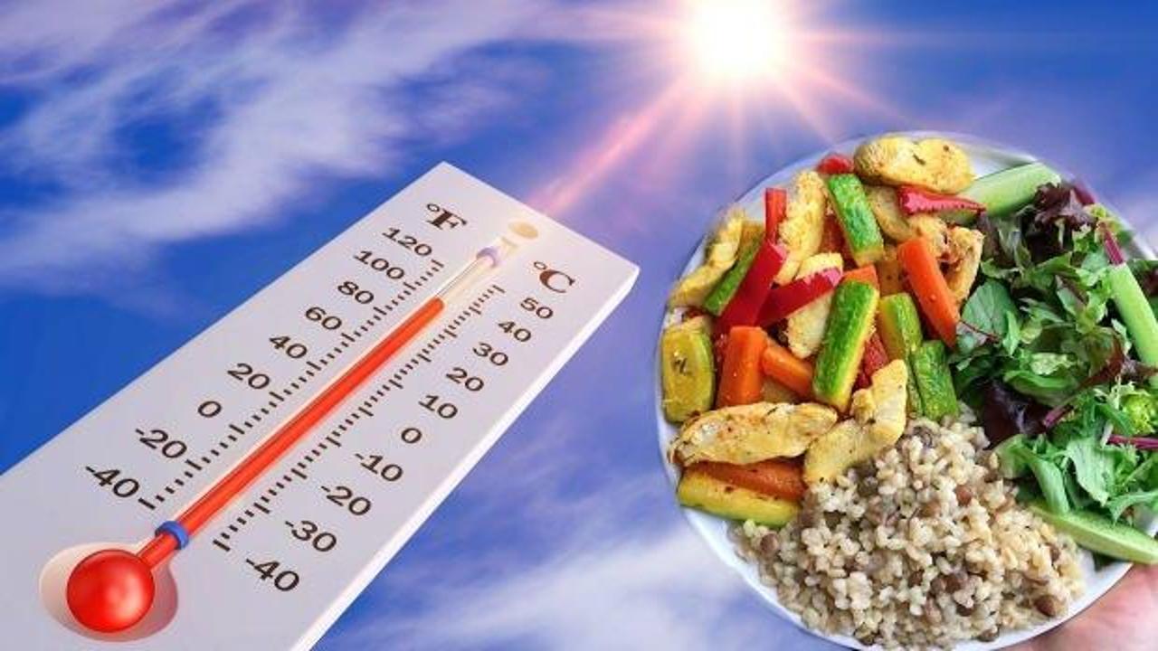 Yaz aylarında beslenme nasıl olmalı? Yaz mevsiminde neler yenmeli?